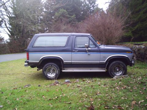 1986 Ford Bronco - Gotta get the profile....