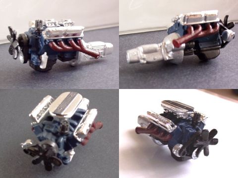 1995 Mercury Sable - The Engine. A 427 ci "Super Marauder" V8 according to the instructions.