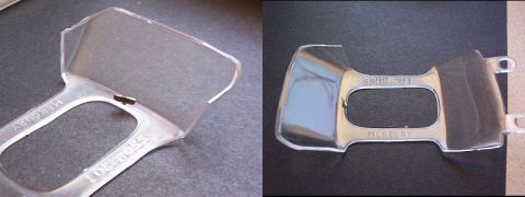 1995 Mercury Sable - The window and rear view mirror.