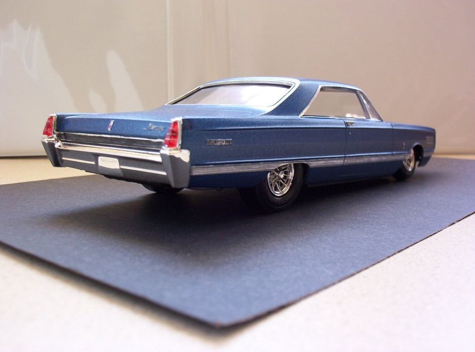 Back end of the custom model.