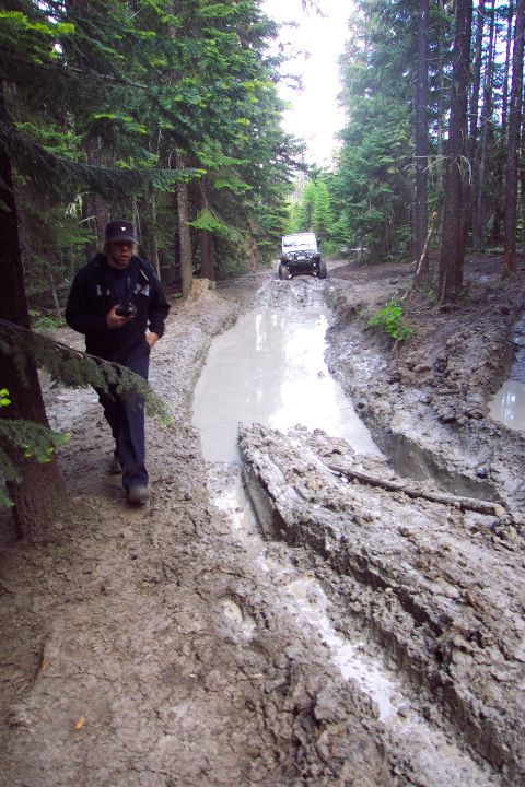1996 Ford Bronco - Will Jeff go for the deep mud hole? (6/9/2006)