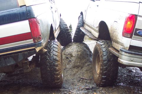 1996 Ford Bronco - Alvey and Mike comparing TTB and SAS. (6/10/2006)