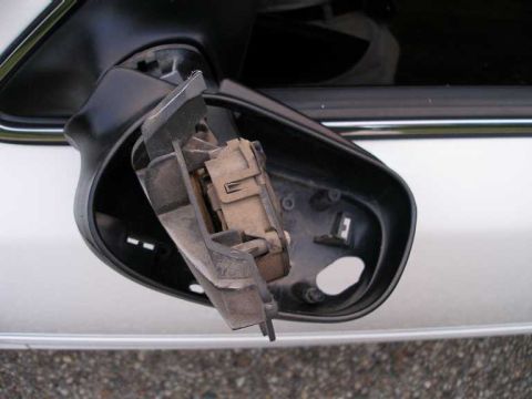 2001 Ford Crown Victoria - Had to replace a broken driver's side mirror and its housing.