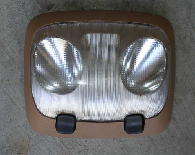 Dome lamp with map lights. Upgrade your P71's single dome lamp. 

Can easily be painted to match other color interiors. 

Bracket and screws are included. 

$20 shipped.