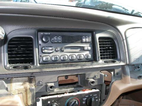 1998 Ford Crown Victoria - OEM AM/FM Cassette deck to replace your P71's stock AM/FM head unit.