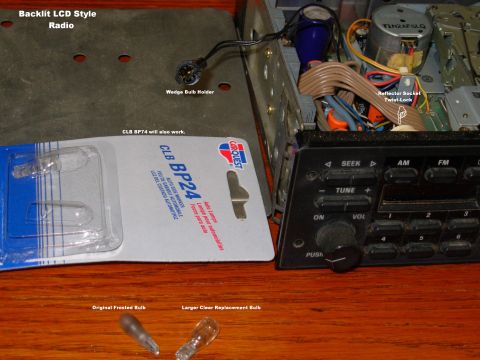 1983 Ford Bronco - The replacement bulb for this style of radio (backlit LCD display) can be very difficult to find, but here are 2 types that will work. The…