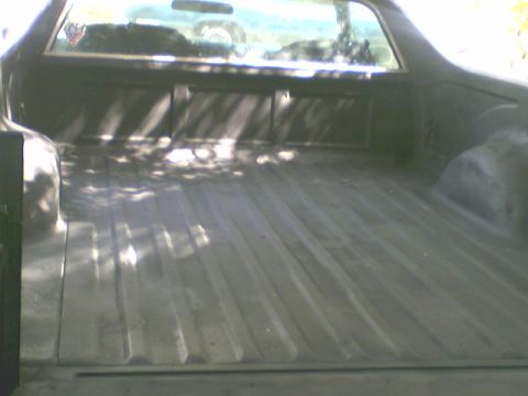 1972 Ford Ranchero - The bed after I repaired rust holes.