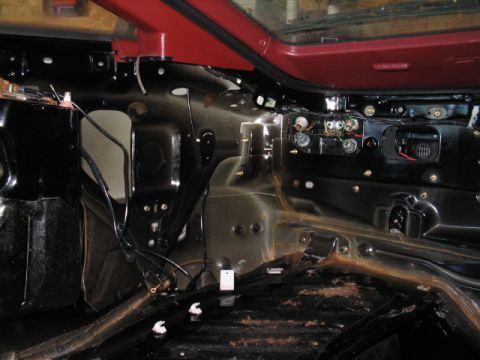 1990 Ford Probe - Passenger Side Trunk - Cleaned And Vacuumed