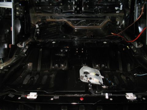1990 Ford Probe - Rear Seat Area - Cleaned And Vacuumed