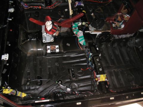1990 Ford Probe - Passenger Seat Area - Cleaned And Vacuumed