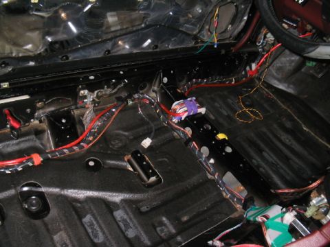1990 Ford Probe - Driver Seat Area - Cleaned And Vacuumed