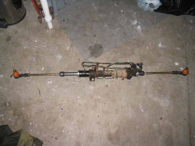 Rack And Pinion Assembled
- Flushed And Added New Fluid