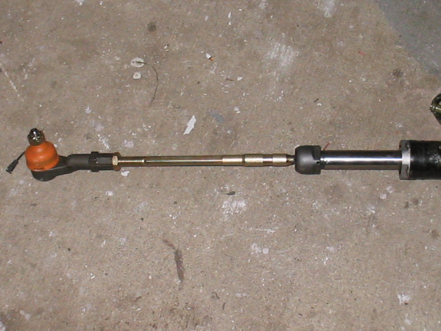 Passenger Side Tie Rod
- New Inner Tie Rod
- New Outer Tie Rod
- New Hardware