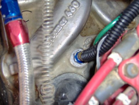 1978 Ford Bronco - temp probe in manifold