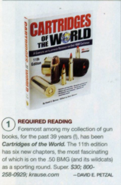 1986 Ford Bronco - This book cover displays different types of ammunition cartridges, including .50 BMG.