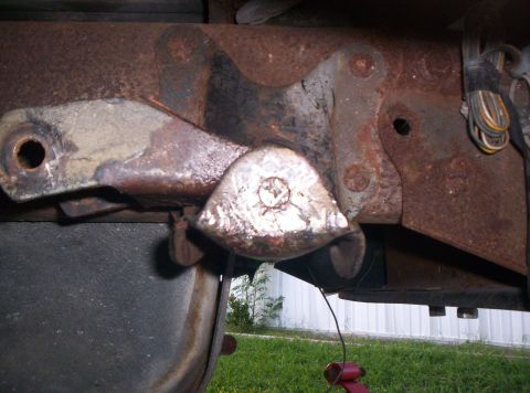 1986 Ford Bronco - Rear Mounting Point for Leaf Spring.