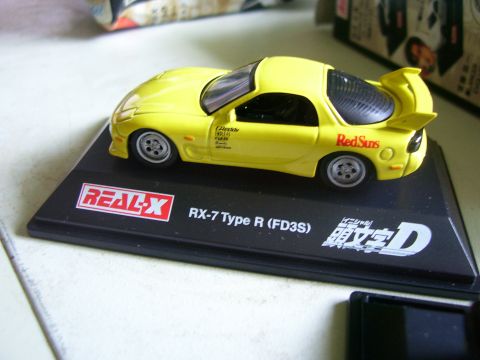 1994 Ford Probe - This is a die-cast model of a Mazda RX-7 Type R (FD3S) with Red Suns branding.