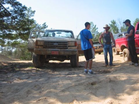 1987 Ford Bronco - Pic of me, (Guy in the big hat)
