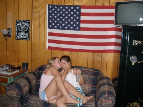 1978 Ford F-150 - two girls