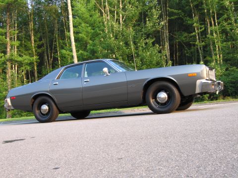 1991 Ford LTD Crown Victoria - This sedan has a distinctive grille and body shape typical of mid-1970s American sedans.