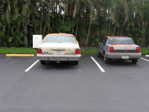 1988 Ford Crown Victoria LTD - The back end of my Vic