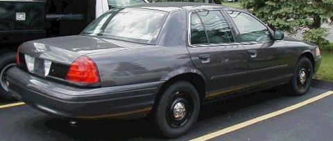 2003 Ford Crown Victoria - Rear Quarter. Many thanks to Rob for snapping these pics for me!!!
