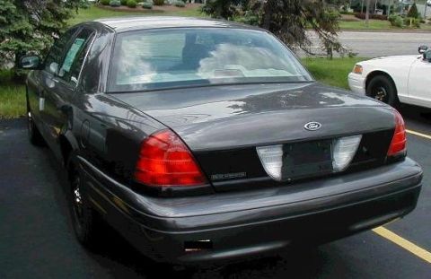 2003 Ford Crown Victoria - Rear. Many thanks to Rob for snapping these pics for me!!!