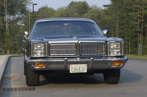 1978 Dodge Monaco - This Dodge sedan features a distinctive grille and front-end styling characteristic of the late 1970s.