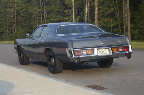 1978 Dodge Monaco - This sedan's rear design, including taillights and body lines, suggests a 1977 model year.