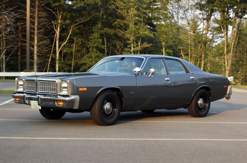 1978 Dodge Monaco - This 1978 Dodge Monaco sedan is shown from a three-quarter front view.