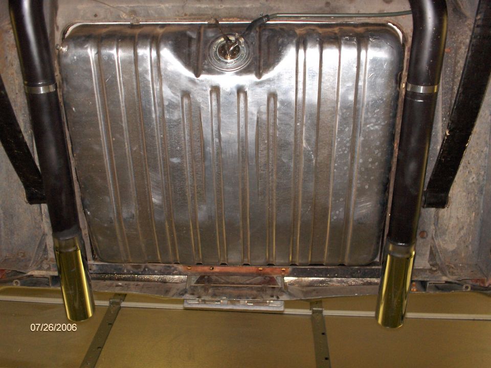 Nice brand new gas tank too.