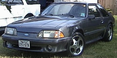 1989 Ford Mustang - Damn Sexy Girl