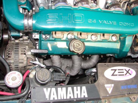 1992 Ford Taurus - Area 51's SHO with SHOShop headers.