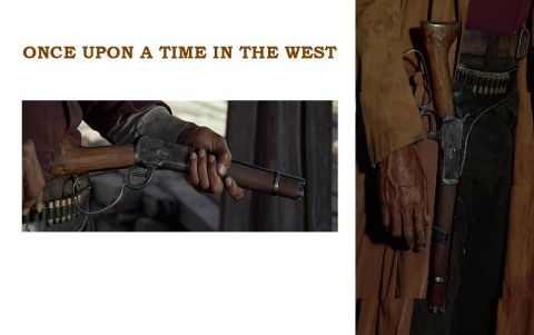 2004 Land Rover Land Rover - The sawed-off lever rifle from Once upon a Time in the West.