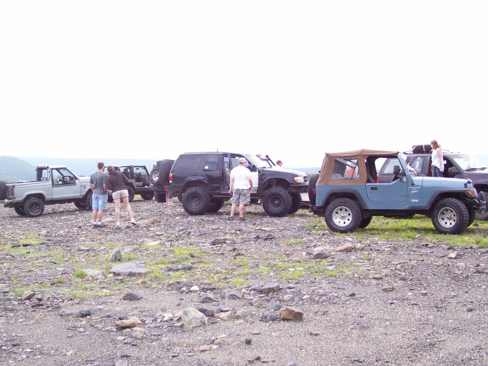 Broncoii.org ride, Rausch Creek Offroad Park in PA.
                               July 8, 2006