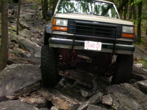 1990 Ford Ranger - Broncoii.org ride, Rausch Creek Offroad Park in PA. July 8, 2006