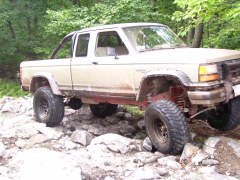 1990 Ford Ranger - Broncoii.org ride, Rausch Creek Offroad Park in PA. July 8, 2006