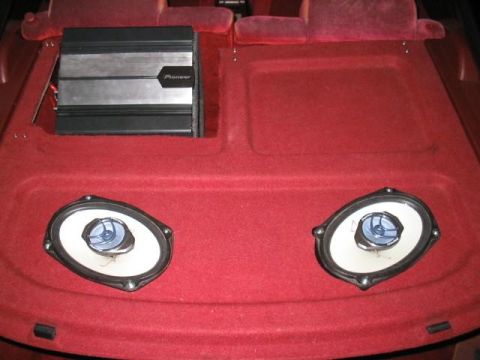 1990 Ford Probe - TS-905 Pioneer 6x9 Speakers - Located In Rear Hatch - RMS 40W - Peak 200W - 28-26,000Hz - 4 ohm