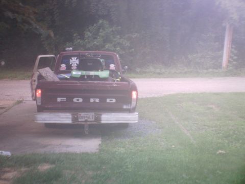 1979 Ford F-100 - .......my new clear taillights with rde bulbs, finially found them....next....