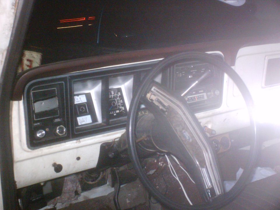 white gauge faces