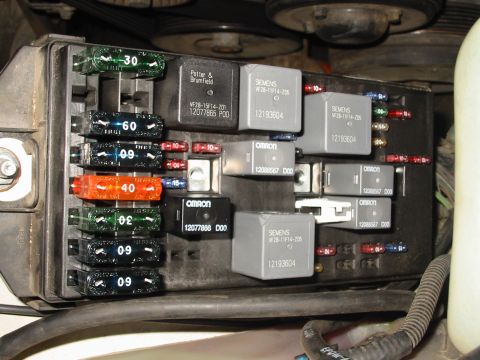 1997 Pontiac Grand Prix - underhood panel
