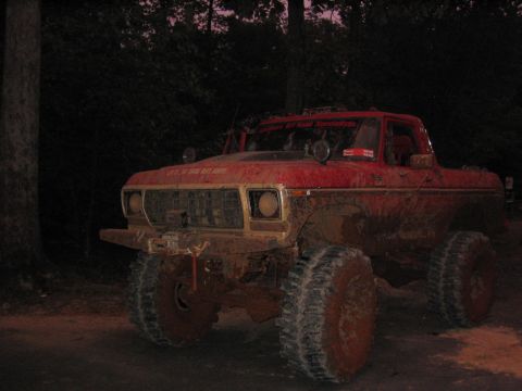 1979 Ford Bronco - muddy