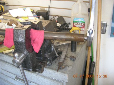 1996 Ford Bronco - Tapping for tie rod