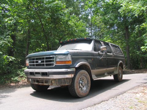 1995 Ford C-350 (Centurion Conversions) - This modified Ford Bronco Centurion features a custom conversion, likely based on a 1992 model year chassis.