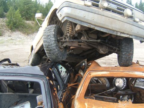 1987 Ford Bronco - Maybe move just a liiiitttlleee to the right k?