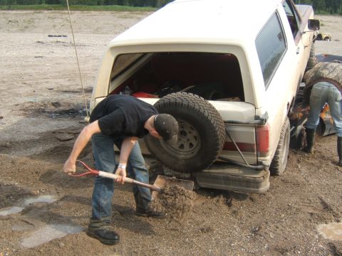 1987 Ford Bronco - What goes up, must come down...with a little elbow grease