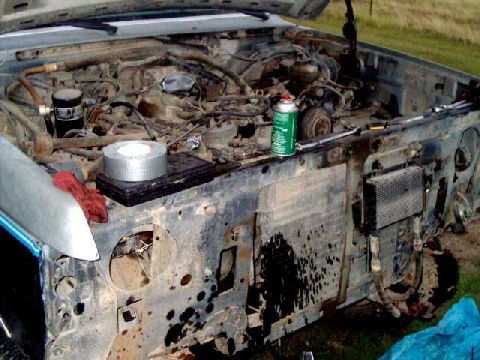 1988 Ford F-350 - Removing front clip