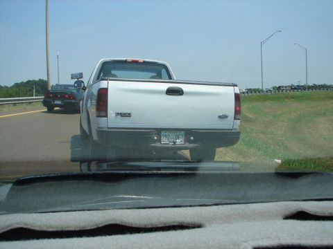 1992 Ford Taurus - This guy ran his ex-girlfriend off the road and we stopped him till the police came.