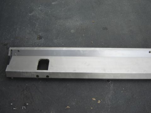 1971 Ford Bronco - This is a metal dash trim piece with a cutout and screw holes, not a 1971 Ford Bronco.