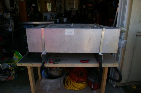 1986 Ford Bronco - I went to the local Metal Supply shop and got the 6 inch aluminum channel from scrap for $12.00 and the 1 inch aluminum strap for $3.00